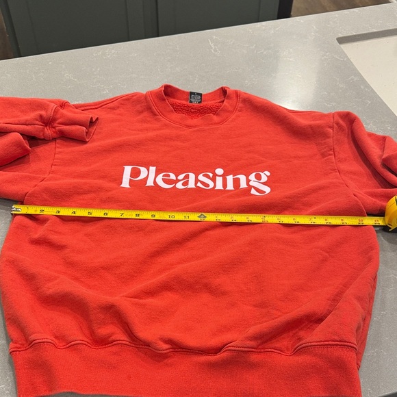 Pleasing Red Crewneck Sweatshirt - Picture 4 of 5